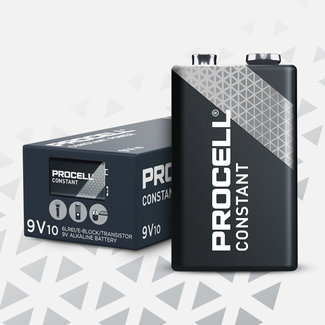 Procell® Batteries Procell Constant Power 9V Batterie bloc (10 pièces)