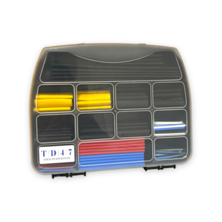 TD47 Products® TD47 Heat Shrink Assorted-Box (2:1) 290 Stück in Aufbewahrungsbox