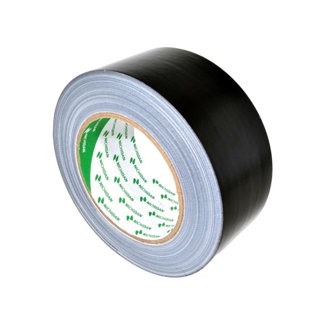 Nichiban Gaffa Tape 50mm x 25m Black (Pallet 600 Roll)