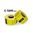 C-Tape Kameraetiketten 25 mm Gelb (ca. 80 Stück)