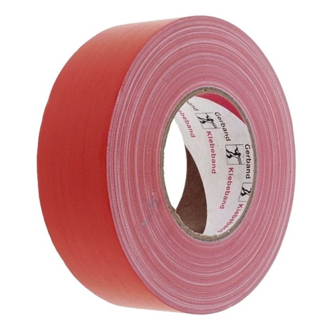 Gerband 258 Gaffer Tape 50mm x 50m Rouge