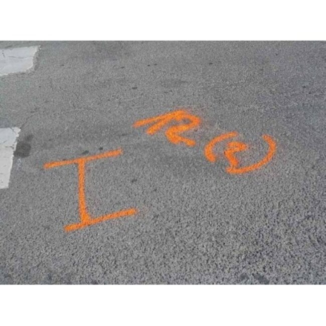 SOPPEC Tempo TP Temporary Marking Spray Fluorescent Orange