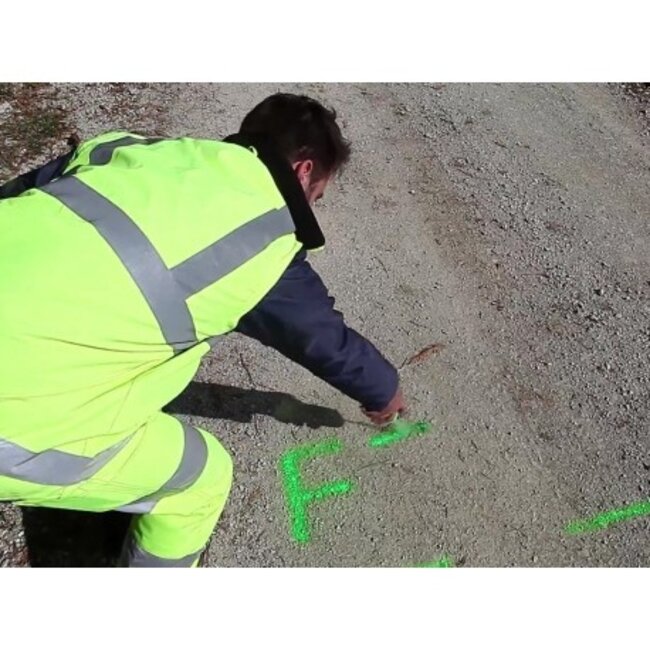 SOPPEC Tempo TP Tijdelijke Markeerspray Fluor Geel