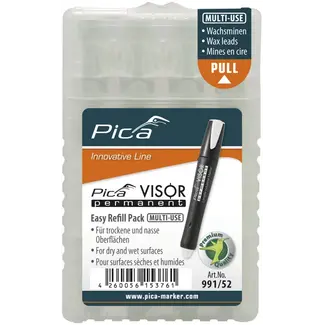 Pica® Marker Pica VISOR 991/52 Multi-Use Recharge - Blanc