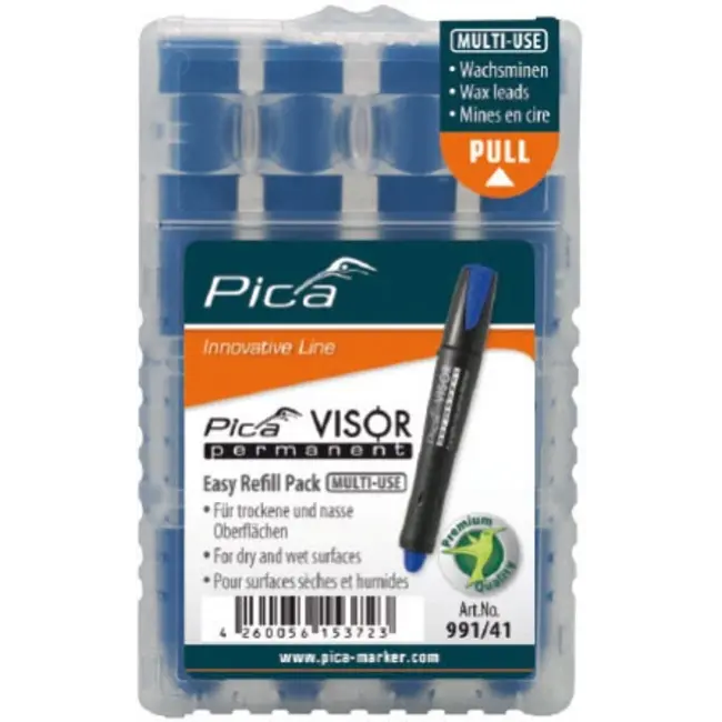 Pica VISOR 991/41 Multi-Use Navulling - Blauw