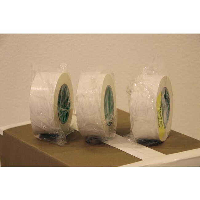 Nichiban Gaffa Tape 50mm x 25m blanc - 20 rouleaux