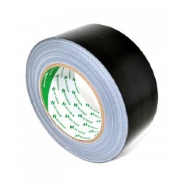 Nichiban Gaffa Tape 50mm x 25m - 1 roll Black & 1 roll Grey