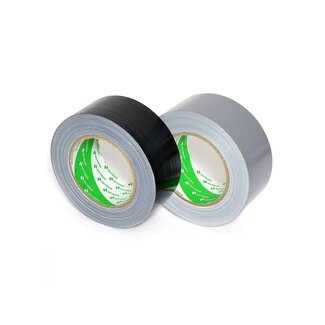 Nichiban Nichiban Gaffa Tape 50mm x 25m - 1 Rolle Schwarz und 1 Rolle Grau