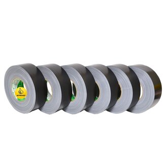 Nichiban Nichiban Gaffa Tape 50mm x 50m noir - 6 rôles
