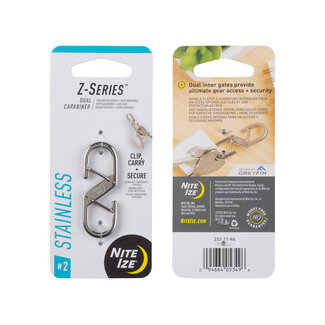 Nite Ize® Nite Ize Z-Series Karabiner Silber #2