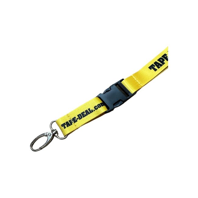 Tape-Deal Keycord met safety clip