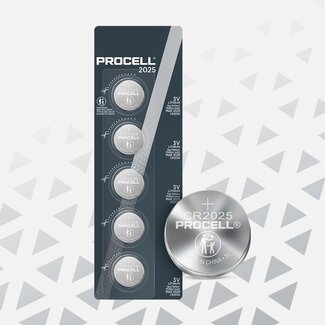 Procell® Batteries Procell CR2025 batterie 3V (5 pièces)