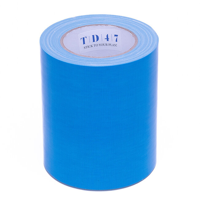 TD47 Gaffa Tape 150mm x 25m Fluorescent Blue