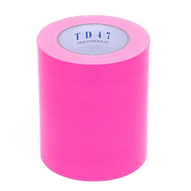 TD47 Gaffa Tape 150mm x 25m Fluor Rosa