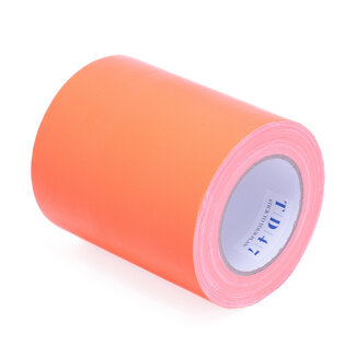 TD47 Products® TD47 Gaffa Tape 150mm x 25m Fluorescent Orange