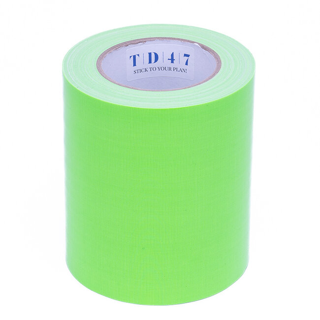 TD47 Gaffa Tape 150mm x 25m Fluor Groen