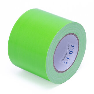 TD47 Products® TD47 Gaffa Tape 100mm x 25m Fluor Grun