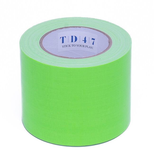 TD47 Gaffa Tape 100mm x 25m Fluor Groen