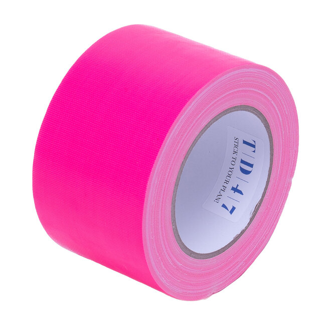 TD47 Gaffa Tape 75mm x 25m Fluor Rosa