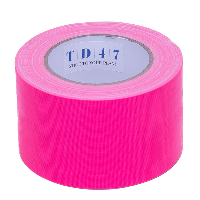 TD47 Gaffa Tape 75mm x 25m Fluor Rose