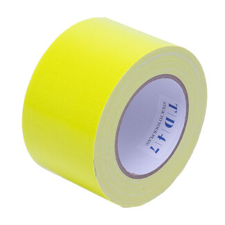 TD47 Products® TD47 Gaffa Tape 75mm x 25m Fluor Gelb