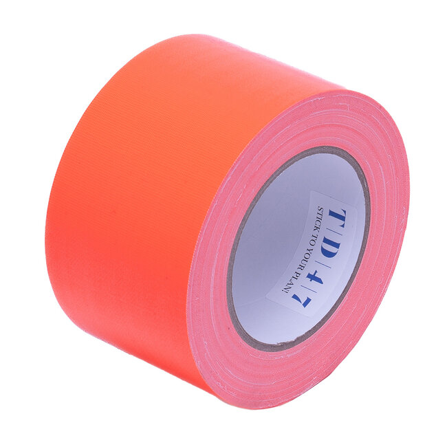 TD47 Gaffa Tape 75mm x 25m Fluor Orange