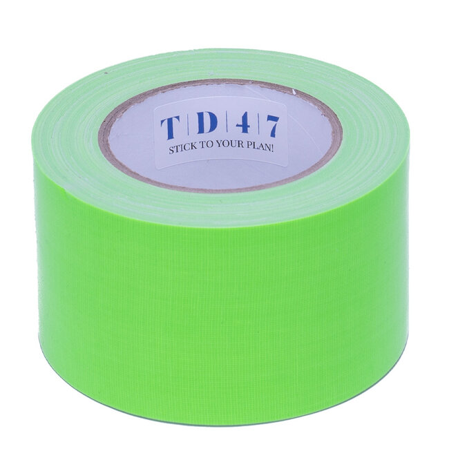TD47 Gaffa Tape 75mm x 25m Fluor Vert