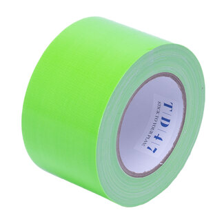 TD47 Products® TD47 Gaffa Tape 75mm x 25m Fluor Groen