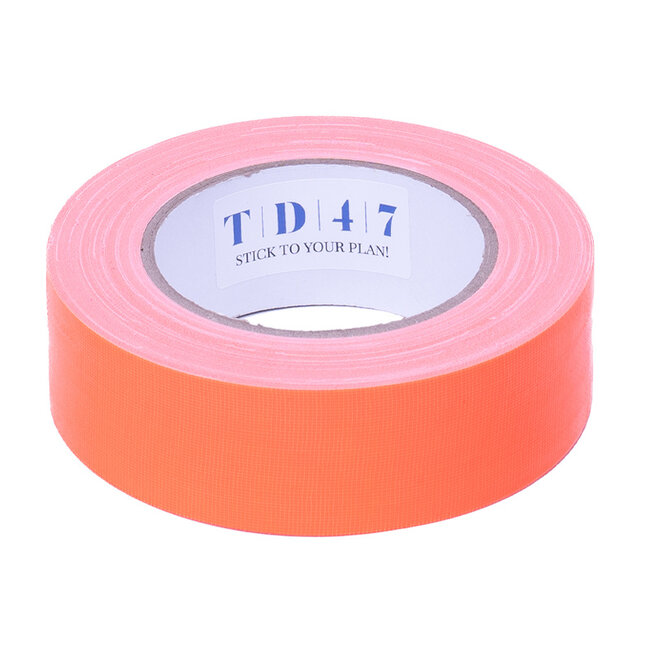 TD47 Gaffa Tape 38mm x 25m Fluorescent Orange