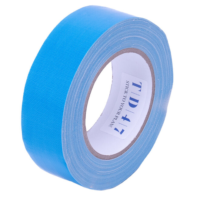 TD47 Gaffa Tape 38mm x 25m Fluor Bleu