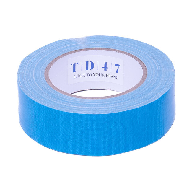 TD47 Gaffa Tape 38mm x 25m Fluor Blauw