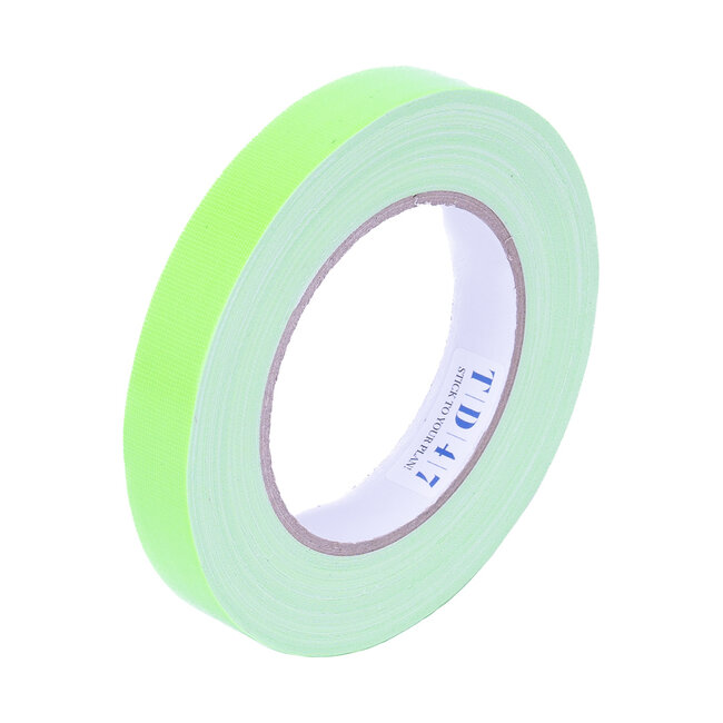 TD47 Gaffa Tape 19mm x 25m Neongrün