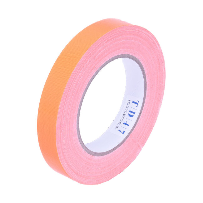 TD47 Gaffa Tape 19mm x 25m Fluor Orange