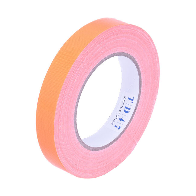 TD47 Gaffa Tape 19mm x 25m Fluor Oranje