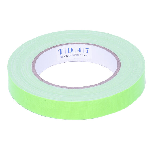 TD47 Gaffa Tape Fluor Deal (4 rollen / 19mm)