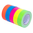 TD47 Gaffa Tape Fluor Deal (5 rollen / 38mm)
