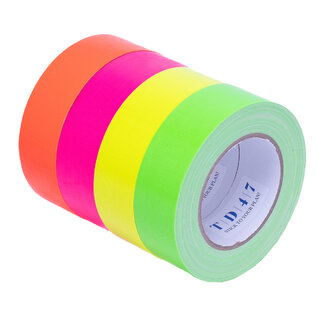 TD47 Products® TD47 Gaffa Tape Fluor Deal (4 rouleaux / 38mm)