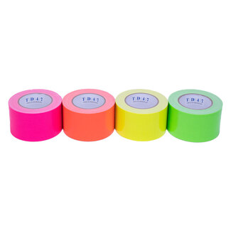 TD47 Products® TD47 Gaffa Tape Fluor Deal (4 rouleaux / 75mm)