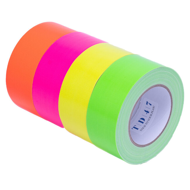 TD47 Gaffa Tape Fluor Deal (4 rolls / 50mm)