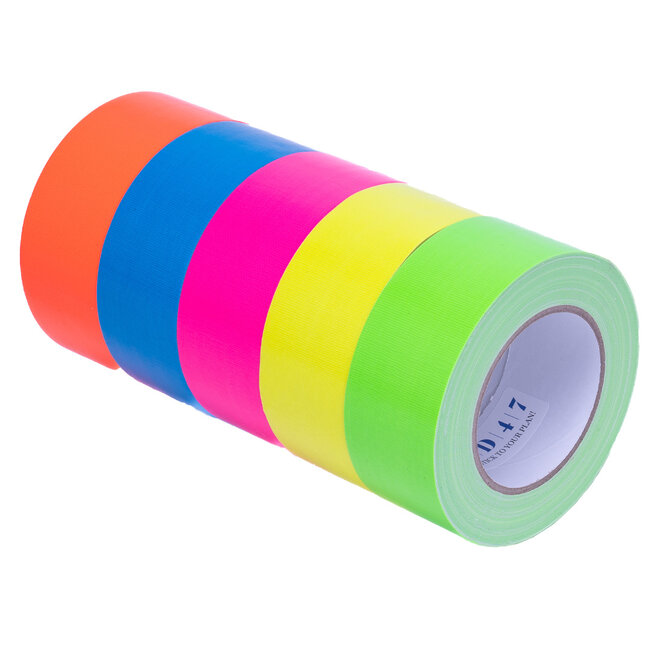 TD47 Gaffa Tape Fluor Deal (5 rolls / 50mm)
