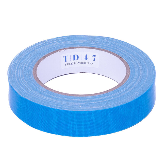 TD47 Gaffa Tape 25mm x 25m Fluorescent Blue