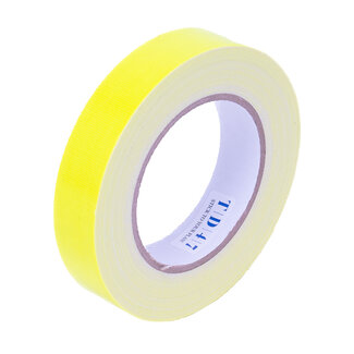 TD47 Products® TD47 Gaffa Tape 25mm x 25m Fluorine jaune