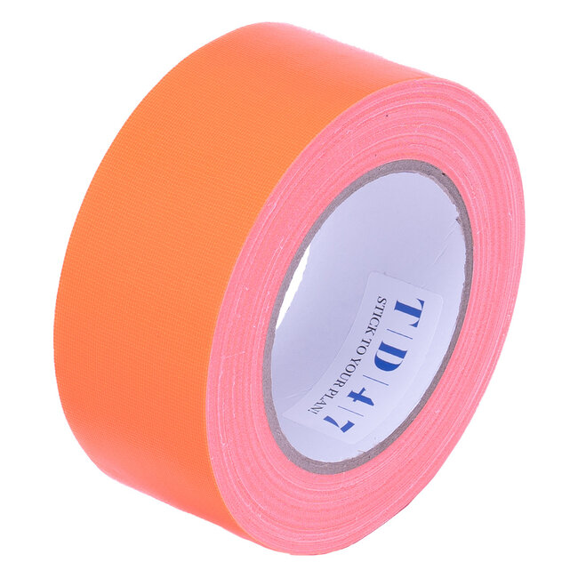 TD47 Gaffa Tape 50mm x 25m Fluorescent Orange