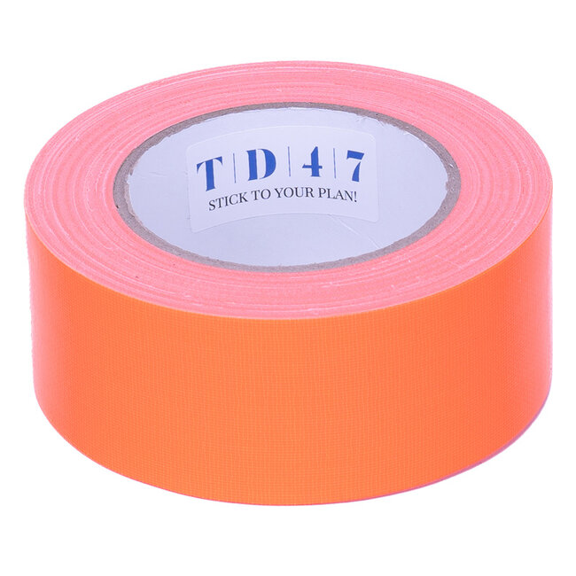TD47 Gaffa Tape 50mm x 25m Fluor Oranje