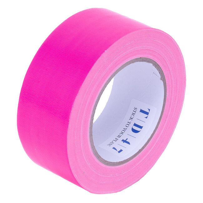 TD47 Gaffa Tape 50mm x 25m Fluor Rose