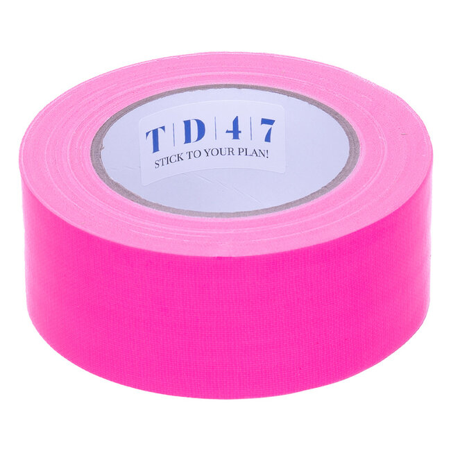 TD47 Gaffa Tape 50mm x 25m Fluor Rosa