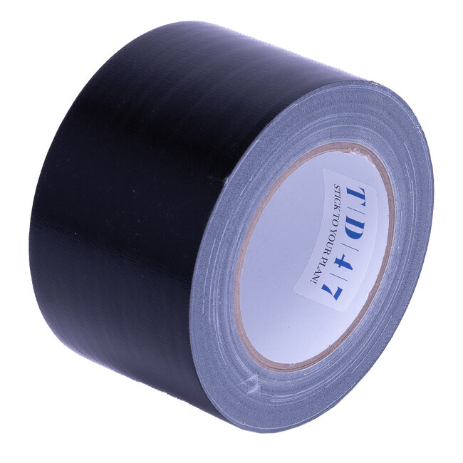 TD47 Gaffa Tape 75mm x 25m Schwarz