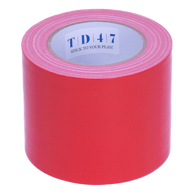 TD47 Gaffa Tape 100mm x 25m Rouge
