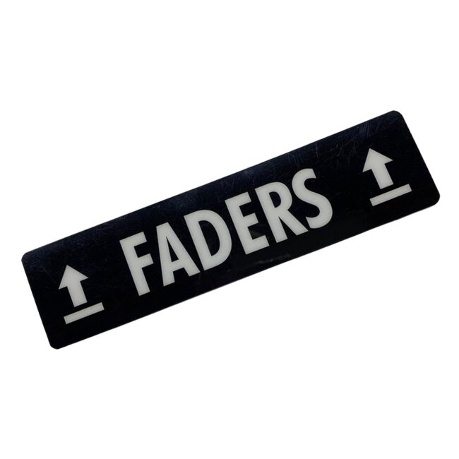 TD47 Étiquette de la tournée Flightcase - Faders