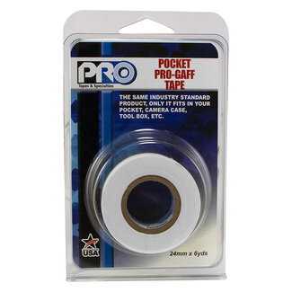 Pro Tapes® Pro Tapes Pro Gaff Pro Pocket Tape 24mm x 5,4m Wit